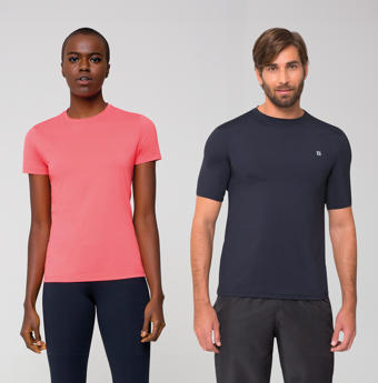 Imagen de Camiseta Plus Size UVPRO FPU50+ manga corta